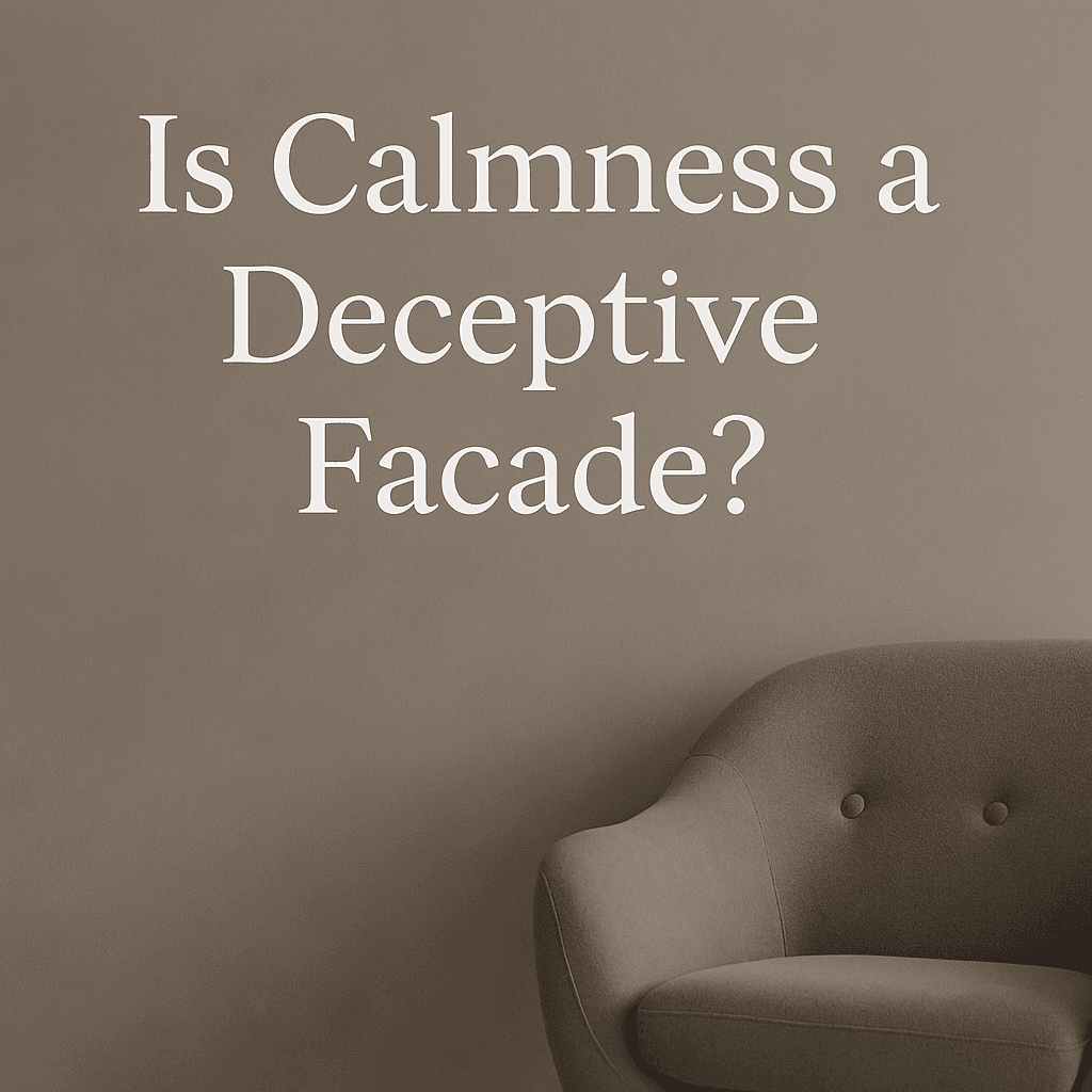 Is Calmness a Deceptive Facade?