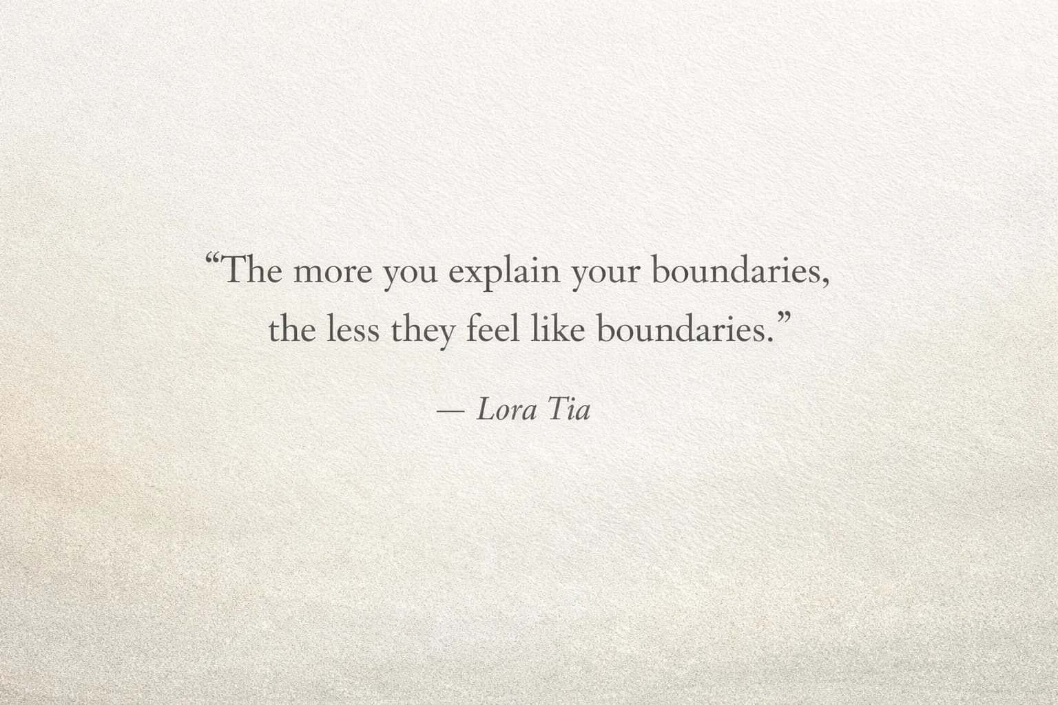 When Your No Doesn’t Feel Like Yours